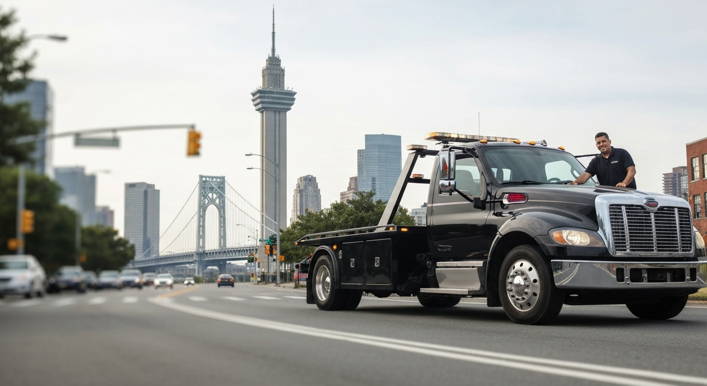 24 hour towing Jersey City