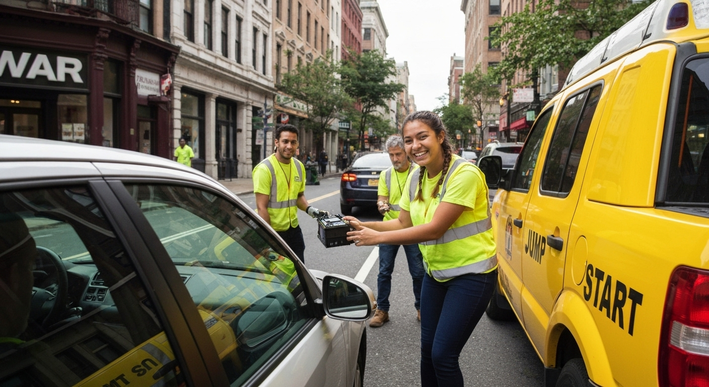 jump start Newark NJ