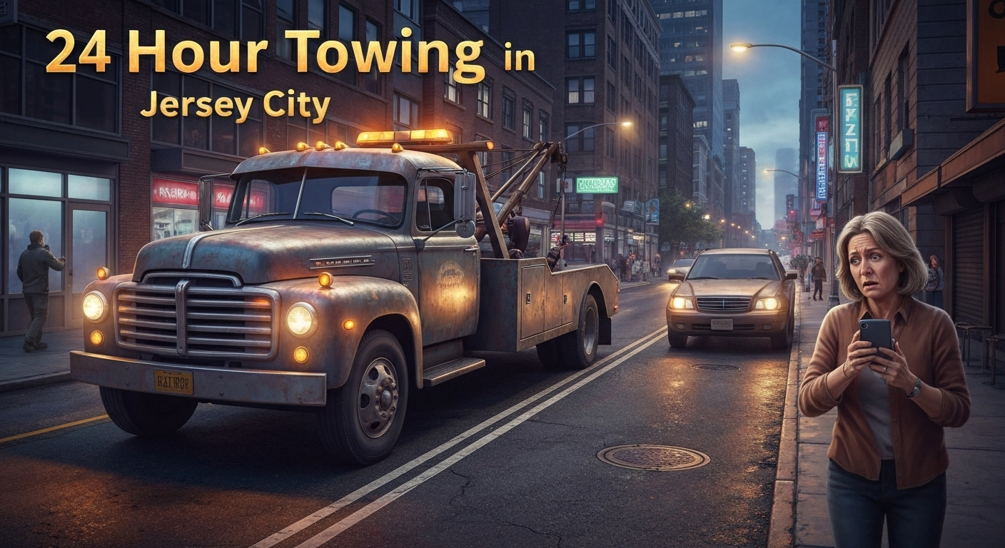 24 hour towing Jersey City